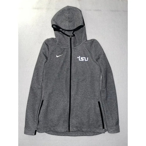 Team Issued Tennessee State University Tigers Basketball Nike Warmup Jacket Sz M - Picture 1 of 6